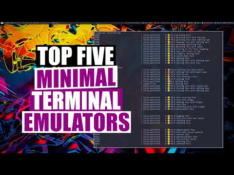 My Top Five Minimal Terminal Emulators