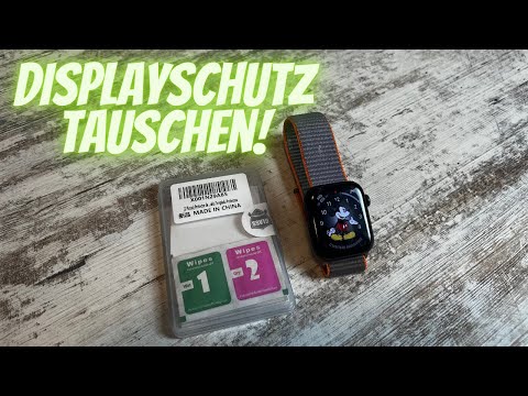 Replacing the screen protector on the Apple Watch Series 6 | Instructions