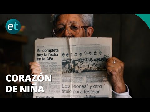 "La Niña" tiene 83 años y es fanática del Club Atlético Concepción (Banda del Río Salí, Tucumán)