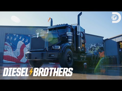Truck Reveal: The Custom Sparks Motors Semi | Diesel Brothers