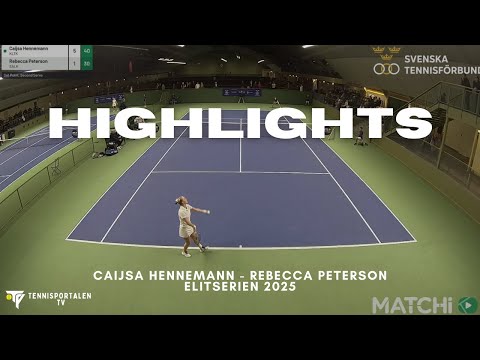 Caijsa Hennemann - Rebecca Peterson, Highlights Elitserien 2025