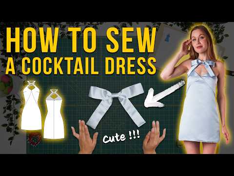How To Sew A Cocktail Dress (with FREE Pattern Download)