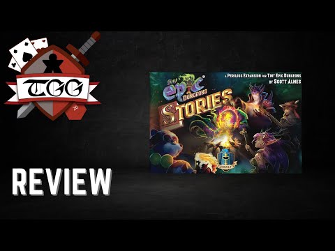 Tiny Epic Dungeons Stories Expansion Board Game Review