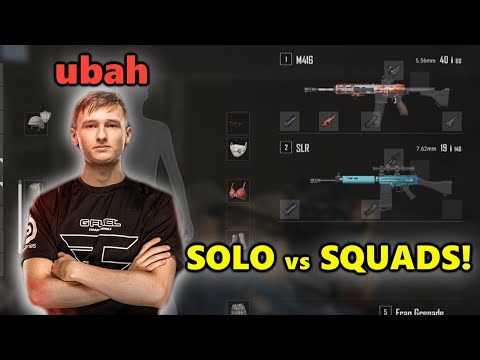 FaZe ubah - M416 + SLR - SOLO vs SQUADS! - Archive Games -  PUBG