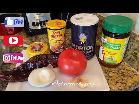 HOW TO PREPARE MOLE DOÑA MARIA DE VASO!!!