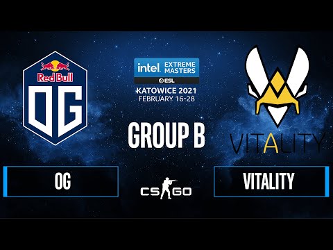 CS:GO - Vitality vs. OG [Nuke] Map 2 - IEM Katowice 2021 - Group B