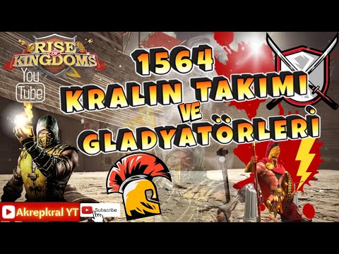 KRALIN TAKIMI VE GLADYATÖRLERİ  1564  OSİRİS MAÇI RİSE OF KİNGDOMS