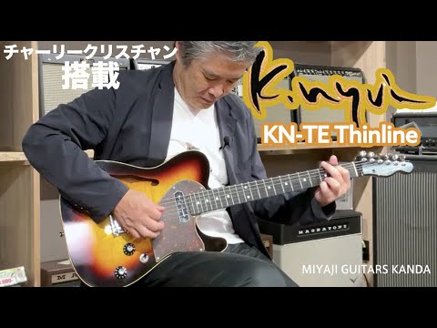 K.Nyui Custom Guitars KN-TE Thinline w/Lollar CC P.U & Imperial HB #1745 - Custom 2TB image 12