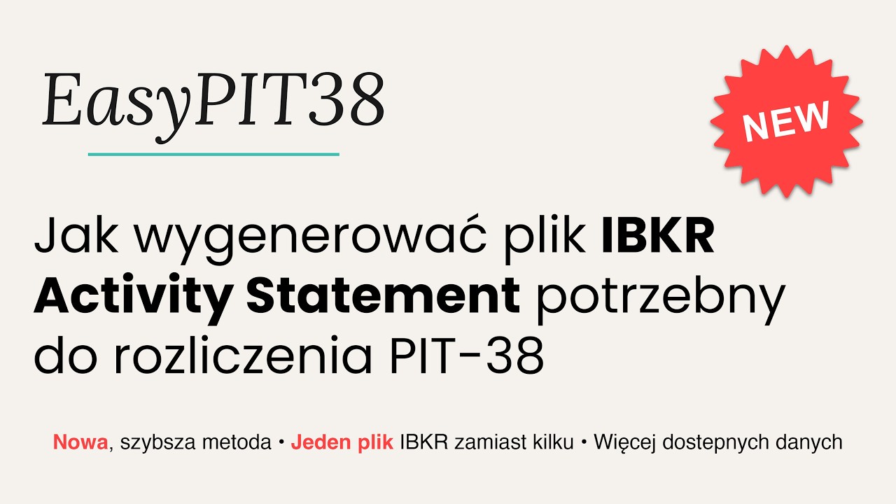 IBKR Reports preparation and calculations video preview