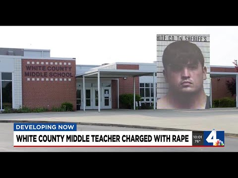 White County Middle School Teacher charged with rape