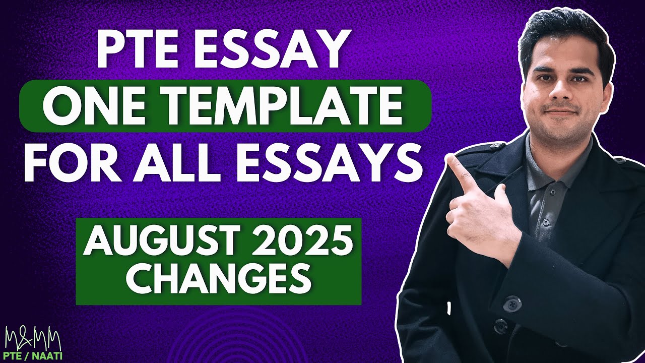 PTE Essay Template 2025