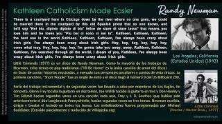 Kathleen Catholicism Made Easier (Randy Newman) - Randy Newman