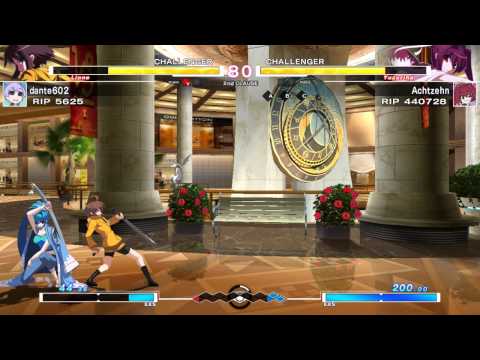 Under Night: in Birth: Linne (me) vs. Yuzuriha