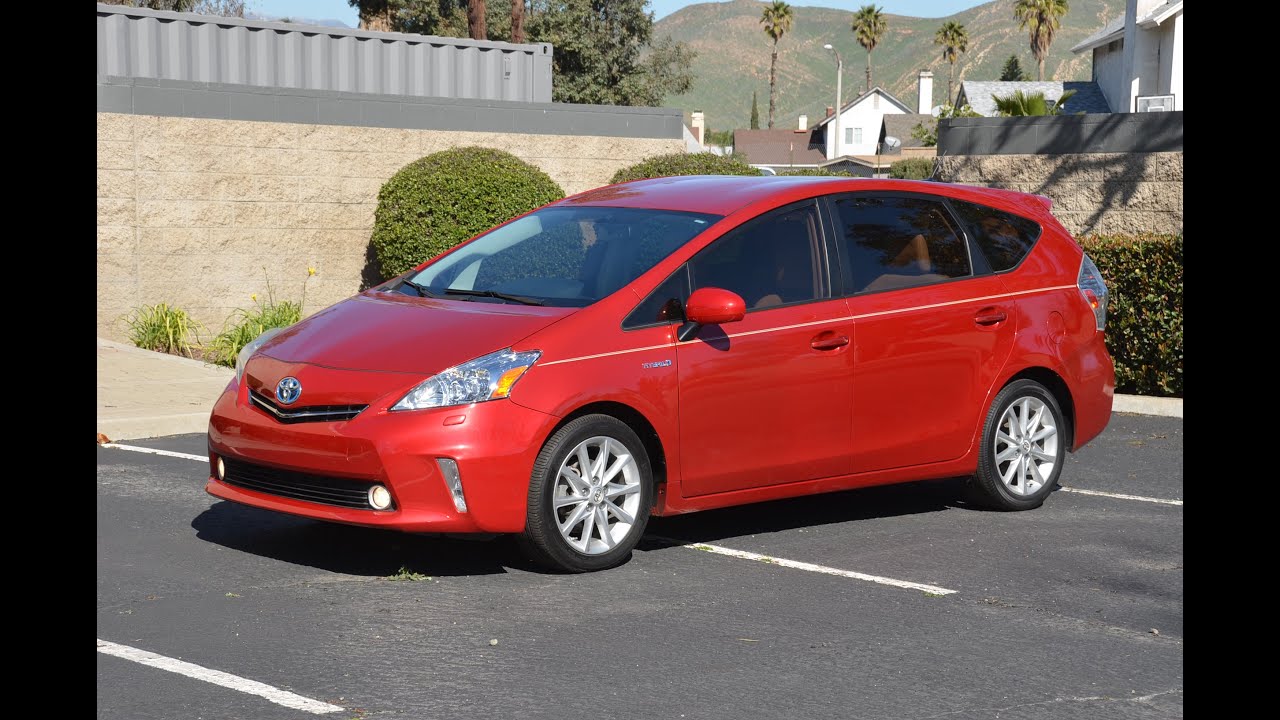 2013 Toyota Prius V Hybrid Wagon Package 5 Video Tour for ...