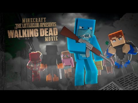 Sharky Minecraft Adventures - The Little Club - Minecraft MOVIE  - THE WALKING DEAD MOVIE