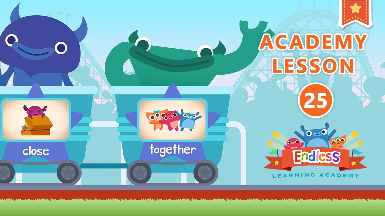 Endless Learning Academy - Lesson 25 - TOP, BOTTOM, OPEN, CLOSE, TOGETHER | Originator Games