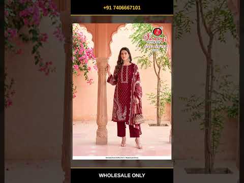 Ganeshji Sana Safina Vol 3 - Readymade Dress – product video thumbnail