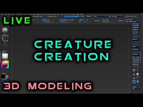 Making a Monster in ZBrush | 3D Modeling 1