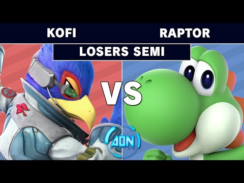 AON 43 - Kofi (Falco) Vs. Raptor (Yoshi) Losers Semis - Smash Ultimate