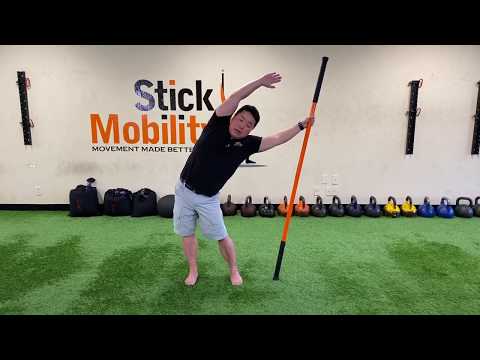 Slings and Lateral Line 5-Min Mobility Flow - Stick Mobility Exercise