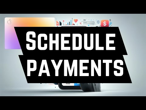 Cómo configurar pagos programados con Apple Card