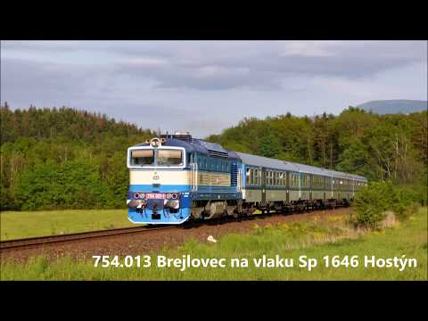 754.013 na vlaku Sp 1646 Hostýn