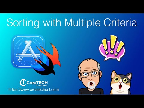 Sorting Objects in Swift with Multiple Criteria