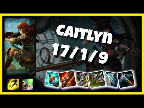 Caitlyn vs Samira EU Challenger BOT (17/1/9) - v11.1