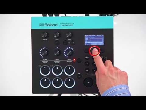 “Importing User Samples” Roland TM-6 PRO #04