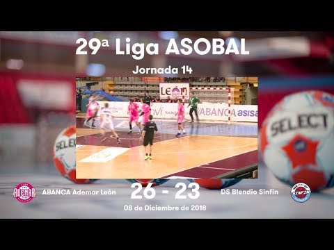 LIGA ASOBAL J14: ABANCA Ademar León - DS Blendio Sinfin 26-23