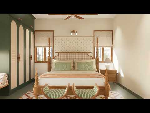 Indian Traditional  Themed Villa Interior Designs by Akarsh Designs
