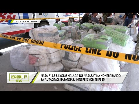 Regional TV News: PBBM, tiniyak na mas paiigtingin ang kampanya kontra iligal na droga