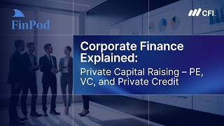 Corporate Finance Explained | Private Capital Raising: PE, VC, and Private Credit