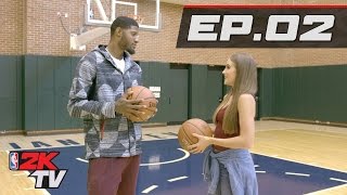 Paul George's First Game of NBA 2K17 - NBA 2KTV S3. Ep. 2