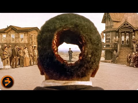 Gene Hackman (Herod) craziest headshot | THE QUICK AND THE DEAD | Western Movie