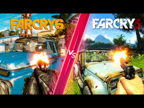 Far Cry 6 vs Far Cry 3 - Direct Comparison! Attention to Detail & Graphics! PC ULTRA 4K