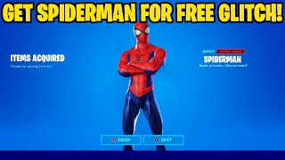 How To Get Spiderman Skin FOR FREE In Fortnite Chapter 3 Season 1