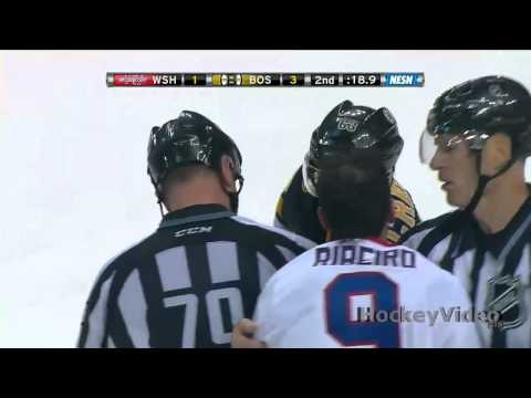 Mike Ribeiro vs Brad Marchand fight . Mar 16. 2013