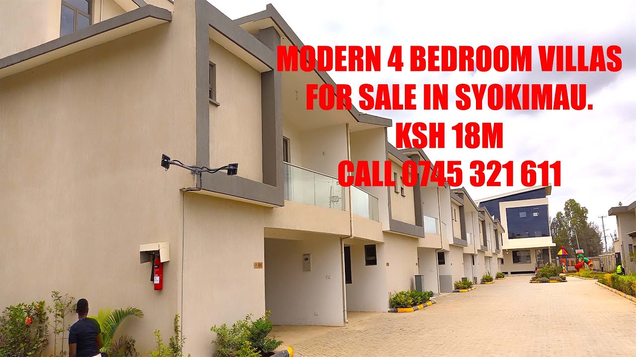 84-Home Gated Community with DSQ & Solar - Syokimau