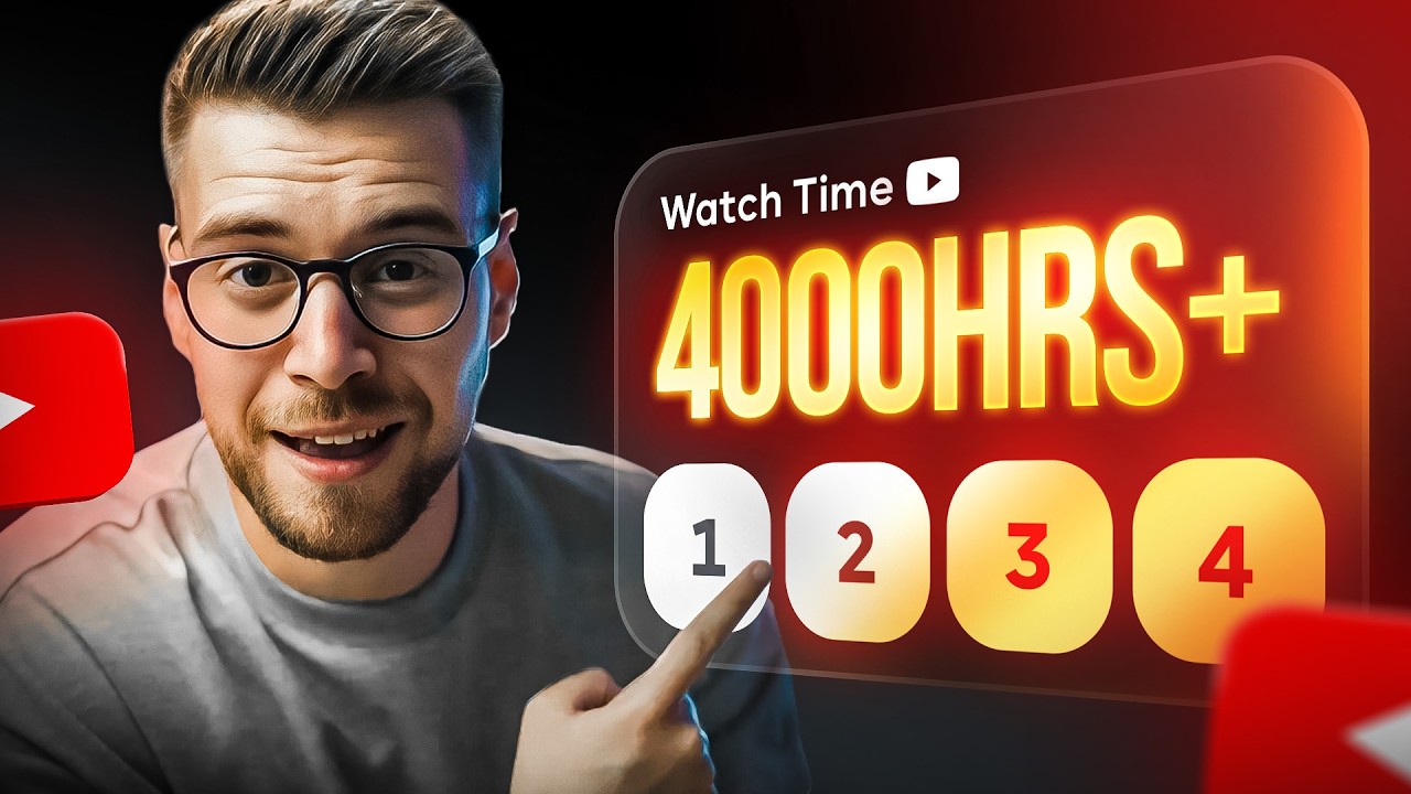 Getting 4000 Watch Hours is EASY, actually