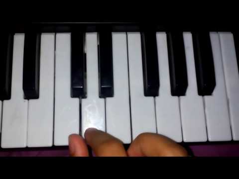 Easy piano happy birthday song