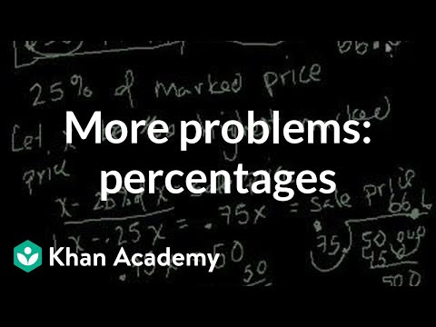 More Percent Problems