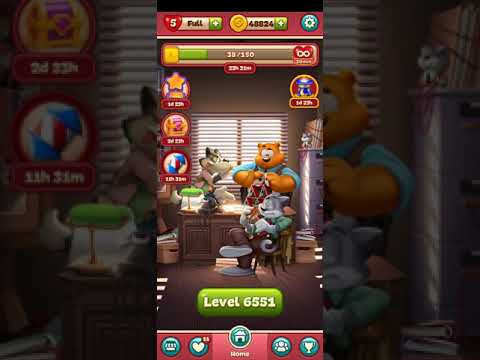 Toon Blast Level 6551 New Level