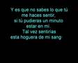 No sabes lo que tu me haces sentir ( Te Amo ...
