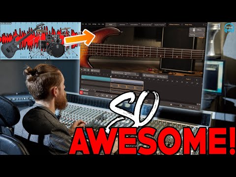 Toontrack EZbass - Turn Guitar Track (Audio) into Bass Line (MIDI) & Drum/Piano MIDI into Bass FAST!
