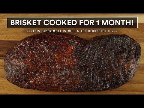 Guy Cooks A Brisket For A Month To See What Happens, Is Not Pleased With The Results