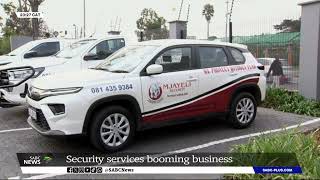 Security services, a booming business