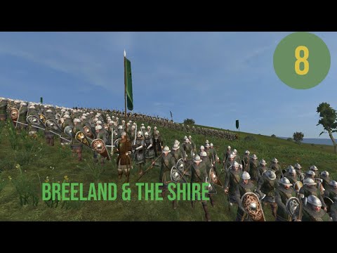 (8) Third Age Totalwar Divide and Conquer 4.5 :Bree land and the Shire - Tharbad is ours!