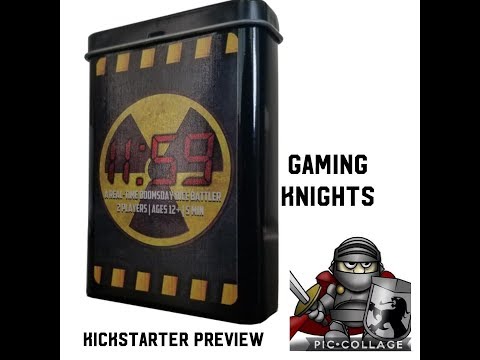 Gaming Knights kickstarter preview ; We play 11.59 ( full playthrough )