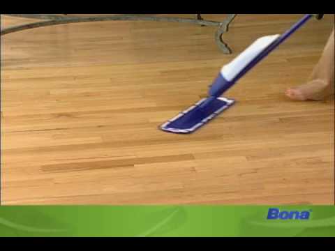 YouTube video about: How to use bona floor cleaner with regular mop?